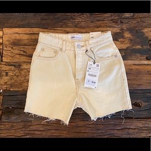 Zara Hi-Rise denim short